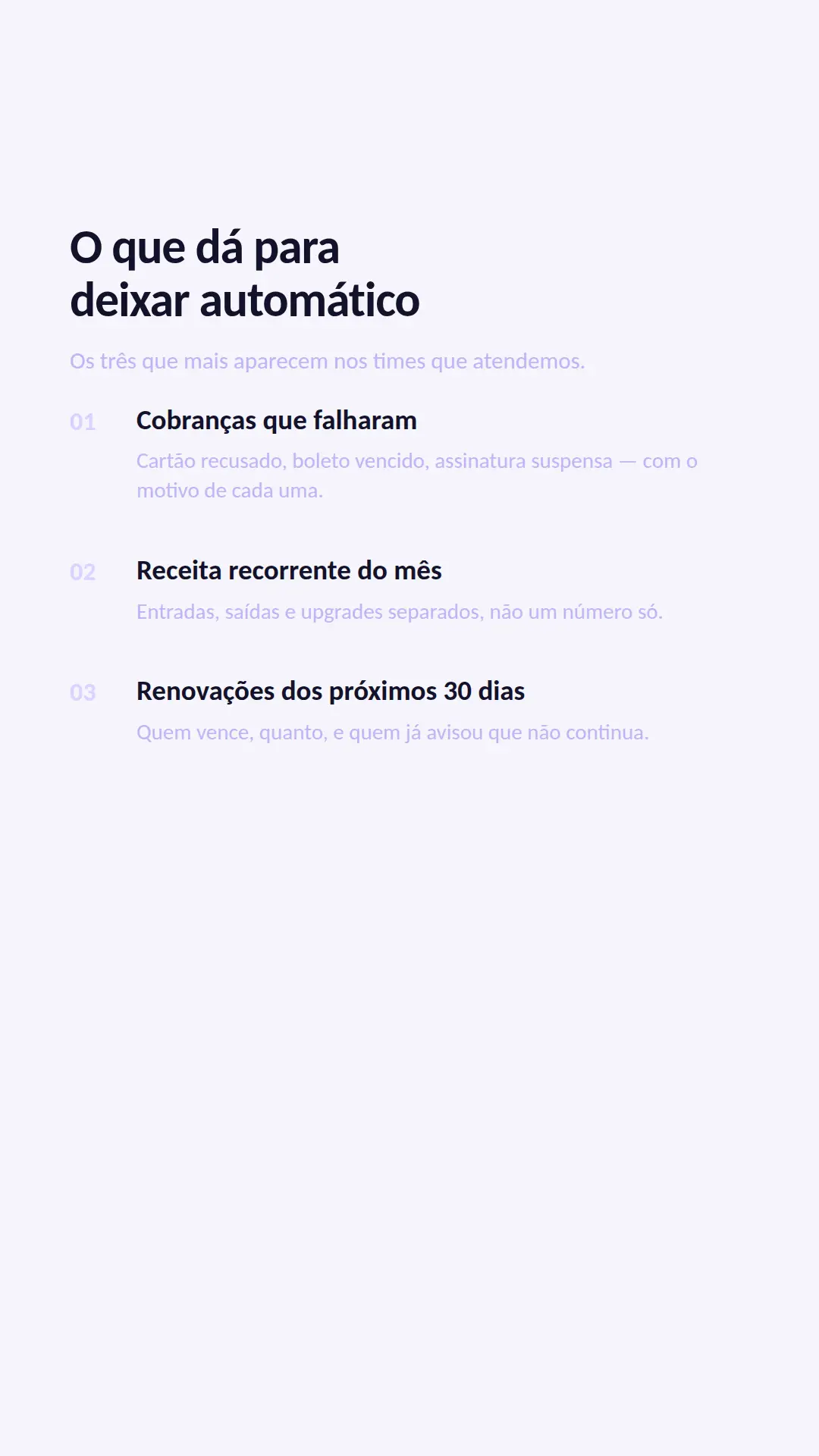 Exemplo de story para Software — tela 2 de 3