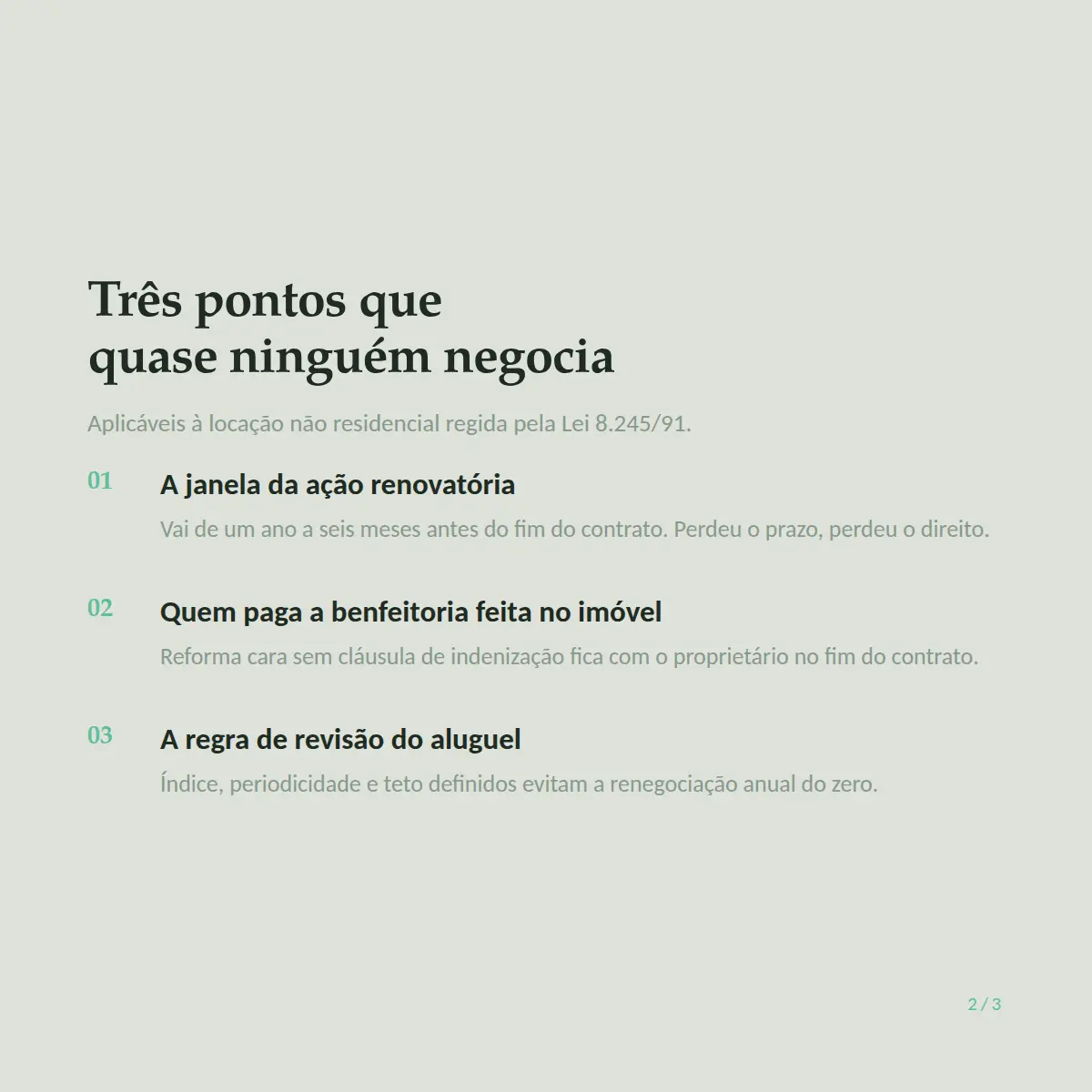 Exemplo de post de LinkedIn para Imobiliária — tela 2 de 3