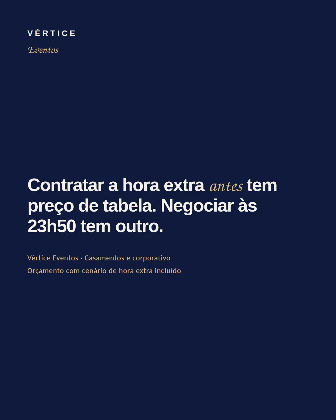 Exemplo de carrossel para Eventos — tela 3 de 3