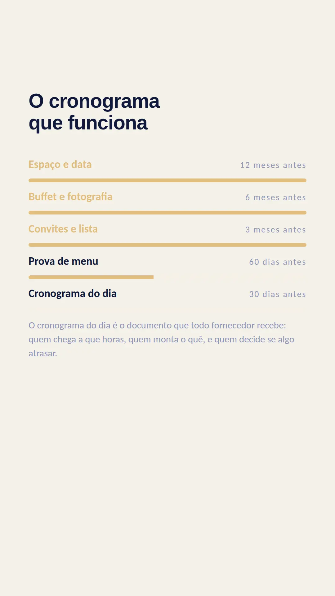 Exemplo de story para Eventos — tela 2 de 3