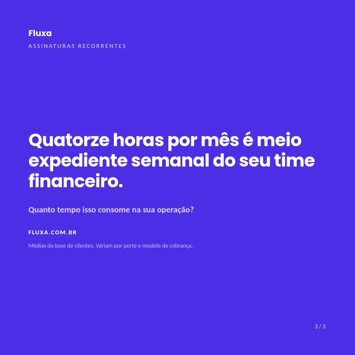 Exemplo de post de LinkedIn para Software — tela 3 de 3